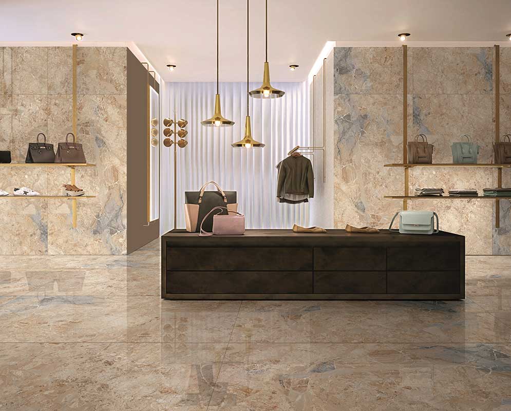 Tuscan Travertine Beige Honed Tile