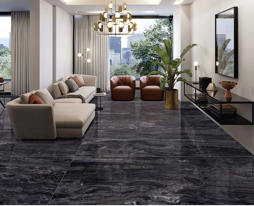Nordic Oak Wood-Plank Porcelain Tile